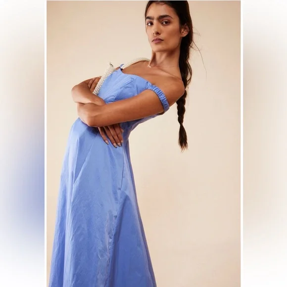 midi solid dress Corset Backless Solid Midi Dress
